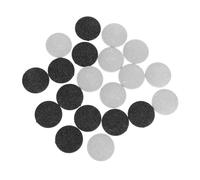 HOMSFOU Limas para Pies Removedoras de Callos 20 Unidades Cabezal Redondo de Piedra Esmeril para Eliminar Durezas Eficazmente y Compatible Molinillos Eléctricos