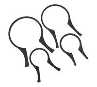 HOMSFOU Llave para Quitar Lentes de Filtro de Cámara 4 Piezas de Plástico Negro, Herramienta Práctica para Remover Filtros Ajustados en Fotografía