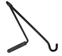 HOMSFOU Manija para Gato Automotriz Reforzada, Mango para Gato de Tijera Compacto y Desmontable, Herramienta de Elevación para Coche y Remolque, Accesorio Metálico Resistente