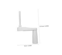 HOMSFOU Manivela Metálica para Ajuste de de Mesa y Silla Mango Giratorio Ergonómico Silencioso Accesorio de Elevación para Oficina Estudio y Taller