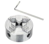 HOMSFOU Manual de de Aleación de Zinc para Torno Accesorio de Abrazadera Diy Sujeción Precisa para Carpintería y Procesos Mecánicos
