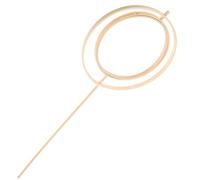 HOMSFOU Marco de Abanico de Bambú para Bodas Material para Hacer Abanicos Marco Diy para Decoración de Fiestas y Manualidades Resistente y Duradero para Bodas y Ocasiones Especiales