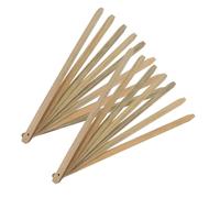 HOMSFOU Marco para Abanico Artesanal 15 Varillas de Bambú Natural 25 CM para Manualidades Infantiles y Accesorios de Cosplay