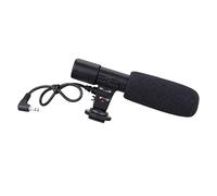 HOMSFOU Micrófono de Profesional para Videocámaras y DSLR de Sonido Dual de Diseño Duradero para Fotografía y Producción de Vídeo