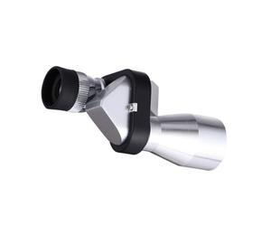 HOMSFOU Mini Telescopio Óptico De Aluminio Ajustable Monocular Película Roja y
