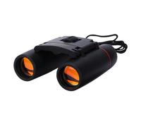 HOMSFOU Mini Telescopio Plegable Binoculares Potentes para Conciertos Observación De Aves Prismáticos Compactos