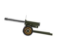 HOMSFOU Modelo de Mini Cañón, Modelo de Cañón para Sobremesa, Verde, Hierro y Acero, Decoración de Escritorio Vintage y Retro, para Mesa y Gabinete, Año