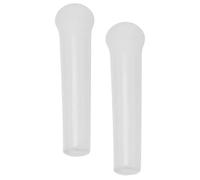 HOMSFOU Mortero de Cerámica 2 Piezas 13 Cm, Machacador de Ajo y Medicamentos, Varilla para Moler Condimentos, Herramienta Manual para Cocina y Menaje de Hogar