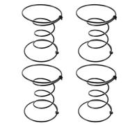 HOMSFOU Muelles para Muebles 4 Piezas Resortes de Tensión 6 Pulgadas Clips Metálicos para Reparación de Sillones Reclinables y Sofás