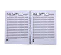 HOMSFOU Organizador De Presupuesto De Tapa Dura Registro De Gastos Libro De Planificación Financiera Cuaderno De Contabilidad Planificador De Gestión De Gastos Cuaderno De Finanzas