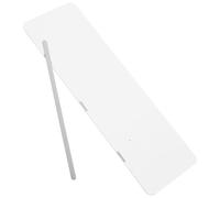 HOMSFOU Panel Lateral Magnético para Monitor de Computadora, Tablero de Mensajes Borrable Banda Magnética, Accesorio de Escritorio para Supervisar Foros y Notas en Oficina