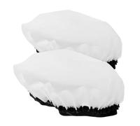 HOMSFOU Pantalla de Lámpara Suave de Tela Elástica 27 Cm 2 Unidades, Difusor de Luz Redonda para Fotografía, Cubierta para Foco de Lámpara de Estudio, Accesorio para Iluminación