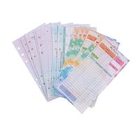HOMSFOU para Cuaderno de Presupuesto Planificador Portátil con Plan Mensual Presupuesto y Plan Semanal para Oficina y Negocios