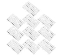 HOMSFOU Pegatinas de Lunares Falsos Realistas 10 Piezas 5.7x9.7 Cm para Maquillaje Facial Mujer, Adhesivos de Mascarada Halloween, Calcomanías Faciales Seguras y Reutilizables para
