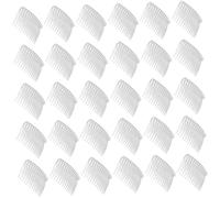 HOMSFOU Peinetas Laterales Transparentes Cabello, 50 Piezas, 14 Dientes de Plástico Resistente, Accesorios para Peinar en Bodas, Fiestas y Uso Diario, Peines de Velo para Novias y Niñas