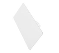 HOMSFOU Placa Acrílica para Micrófono con Clip Seguro y Resistente Compatible con Micrófonos Inalámbricos para Eventos y Reportajes Medida