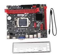 HOMSFOU Placa Base ATX para Computadora De Escritorio Compatible CPU Múltiples Diseño De Capacitores Sólidos para Entusiastas Computación