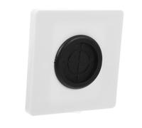 HOMSFOU Placa De Pared Pasacables De Cubierta Para Interruptores y De Panel Para Instalación Rápida Paredes Para Gestión De Cables