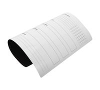 HOMSFOU Planificador Semanal de Pizarra Blanca Extraíble de Pvc 30x40 Cm, Pegatina Adhesiva de Borrado en Seco para Oficina, Aula y Cocina, Calendario Organizador Semanal Flexible