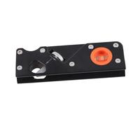 HOMSFOU Plano de Biselado Portátil de Aleación de Aluminio y Abs Ajustable Resistente y Compacto para Recorte y Acabado de Herramienta Manual Ergonómica para Carpintería