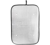 HOMSFOU Protector Solar Aislamiento Térmico de Aluminio para Ventana y Puerta de RV Ventosa 2 Piezas para Viaje Largo en Verano