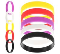 HOMSFOU Pulsera Deportiva Portátil, Pulsera de Muñeca de Silicona, Alta Elasticidad, Suave Piel, para Aficionados al Deporte, Actividades de Equipo y Navidad