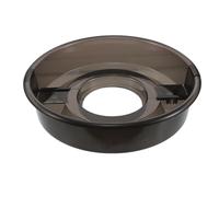 HOMSFOU Recipiente de Agua Desmontable para Máquina de Cerámica, Plástico Resistente a Impactos, Color Transparente Tono Té, Accesorio Profesional para Torno de Alfarería de 40 Cm,