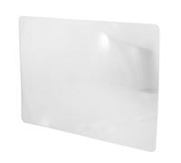 HOMSFOU Rectangular de Lectura para Páginas y Tarjetas Lente de Aumento Portátil para Personas Mayores y Entusiastas Lectura Aumento Claro para Pequeño