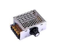 HOMSFOU Regulador de Voltaje Electrónico Controlador Ajustable sin Histéresis para Horno Eléctrico Calentador Motor Lámparas Resistente al Calor
