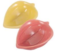 HOMSFOU Set de 2 Cuencos de Cerámica para Aromaterapia y Mezcla de Aceites Esenciales, Fácil de Limpiar y Compacto, Adecuado para Spa y Cuidado Facial en Casa