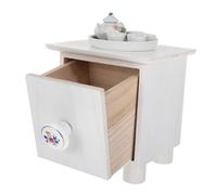 HOMSFOU Set de Madera para Fotos de Recién Nacidos, Accesorio Decorativo Chic y Seguro para Sesiones de Bebés