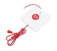 HOMSFOU Sistema de Alarma de Llamada de Emergencia con Cuerda de Tracción Interruptor de Apagado Manual Montado Pared Botón de Alerta para Personas Mayores y Pacientes Dispositivo de