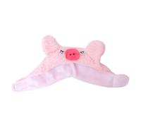 HOMSFOU Sombrero Transpirable y Portátil Cumpleaños Adecuado para Rosa de Algodón Rosa Diseño de Cerdito para Mascota Otras Celebraciones de Mascotas Pequeñas