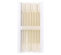 HOMSFOU Soporte Exhibidor Ligero en Abanico 24 Colores de Esmalte de Uñas para Practicar y Mostrar Técnicas en Manicura Profesional