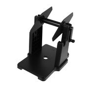 HOMSFOU Soporte Manual para Etiquetas Térmicas con Manivela Portarrollos Externo para Impresoras Accesorio Portátil para Organización Oficinas y Almacenes