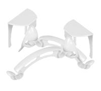 HOMSFOU Soporte para Bolsas de Basura Montado Pared, Plegable, Resistente y Práctico para Cocina y Fregadero, Estante Profesional para Almacenamiento y Organización Doméstica