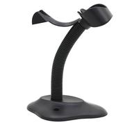 HOMSFOU Soporte para Escáner de Mano Ajustable y Desmontable, Soporte de Código de Barras para Escritorio, Accesorio Duradero de PP para Logística y Almacenaje, Compatible Escáner