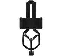 HOMSFOU Soporte para Teléfono Móvil Clip Magnético para Telescopio Adaptador Compatible Monocular Plástico Duradero Compacto y Portátil para Fotografía al Aire Libre y Observación de