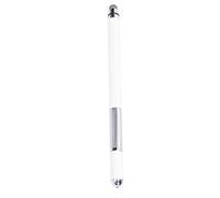 HOMSFOU Stylus Capacitivo De Doble para Pantallas Táctiles Lápiz Electrónico Metálico De Precisión para Tablet y Móviles para De y Dibujo Blanco