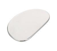 HOMSFOU Tabla de Raspado Gua Sha de Acero Inoxidable para Masaje Facial y Corporal, Herramienta Multifuncional Ligera y Portátil, Masajeador de Piel para Mejorar Circulación y Relajar