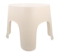 HOMSFOU Taburete Grande PVC Antideslizante Base Segura, Reposapiés Compacto para Baño y Entrenamiento, Taburete Escalonado para Inodoro y Uso Doméstico