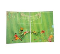 HOMSFOU Tarjeta de Cumpleaños de Fútbol Tarjeta de Felicitación Pop Up para y para Celebraciones y Especiales