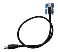 HOMSFOU Tarjeta gráfica Externa para portátil GPU Externa del Ordenador gráficos de extensión pcie Express Ordenador portátil Tarjetas gráficas Partes de una computadora USB