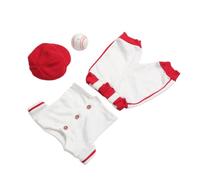 HOMSFOU Trajes de Sesión de Fotos para Recién Nacidas Niña, Atuendo para Foto de Niño Estilo Béisbol, Conjunto para Fotografía Profesional