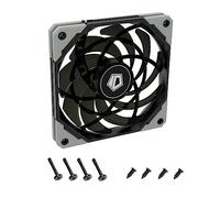 HOMSFOU Ventilador de Refrigeración Profesional de Pwm para Ordenador de Escritorio Radiador y Silencioso para Sistemas de Refrigeración Líquida y Reducidos