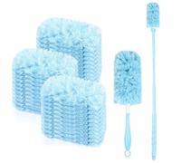 Homshsjhkis 32 Piezas Plumero Atrapapolvo Kit, Plumeros Antiestático para Swiffer Recambios para Limpiar 360 Grados Los Muebles, Pelo de Animales, Polvo, Suciedad de Persianas