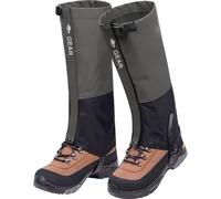 HOMSPE Polainas ajustables de nailon impermeables para patas de recortadora de malas hierbas, cubiertas de piernas de jardinería para hombres y mujeres (verde militar)