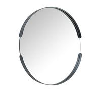 Homstart Espejo de Pared Redondo Metal Neg Ro, 53 x 53 x 4 cm