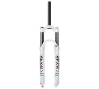 HOMSXPAC Bicicleta de montaña de 26/27.5/29 Pulgadas con suspensión neumática 140 mm de Recorrido, Tubo Recto de 1 1/8", candado Manual/Remoto AIR-32 para Bicicletas MTB, Am y X
