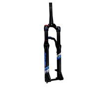 HOMSXPAC Horquilla de suspensión neumática MTB 26/27.5er, Recorrido de 100 mm, Eje pasante de 100x15 mm, cónica, Bloqueo Manual con amortiguación de Rebote, Am/FR/XC, Delantera para bicicle